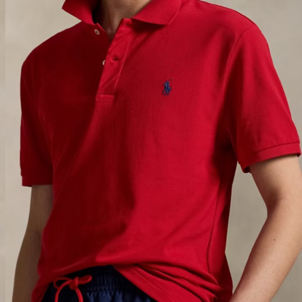 Polo by Ralph Lauren Men's Red Shirt